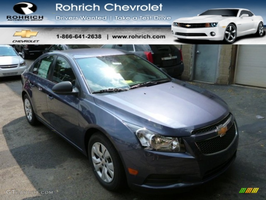 2014 Cruze LS - Atlantis Blue Metallic / Jet Black/Medium Titanium photo #1