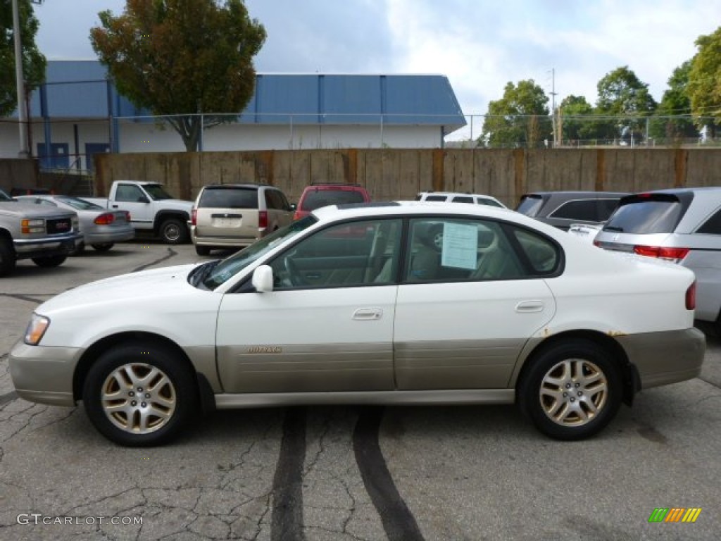 White Frost Pearl 2001 Subaru Outback Limited Sedan Exterior Photo #85276373