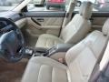 2001 Subaru Outback Beige Interior Front Seat Photo