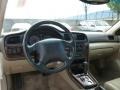Beige 2001 Subaru Outback Limited Sedan Dashboard