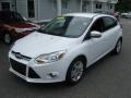 2012 Oxford White Ford Focus SEL 5-Door  photo #3