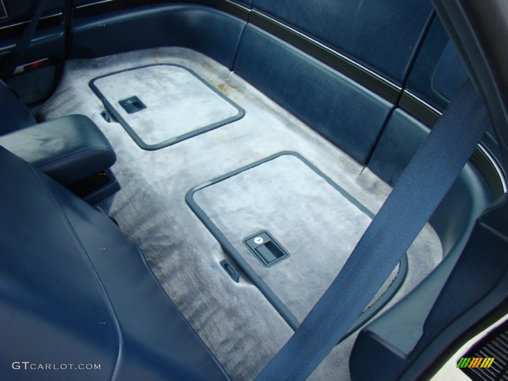 Blue Interior 1989 Buick Reatta Coupe Photo #85276874