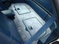 1989 Buick Reatta Blue Interior Rear Seat Photo