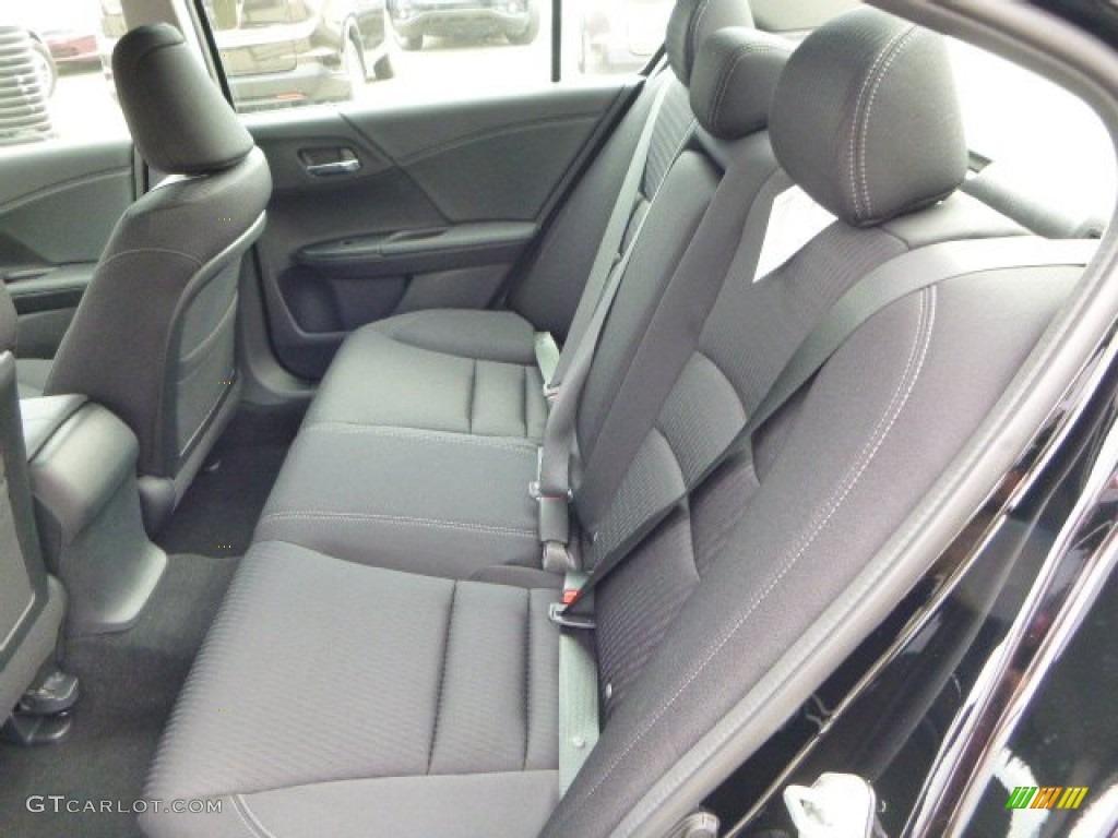 Black Interior 2014 Honda Accord Sport Sedan Photo #85276952