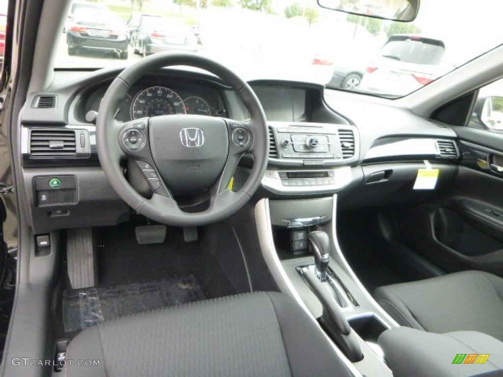 Black Interior 2014 Honda Accord Sport Sedan Photo #85276976