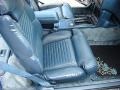 1989 Buick Reatta Blue Interior Front Seat Photo