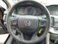 Black 2014 Honda Accord Sport Sedan Steering Wheel