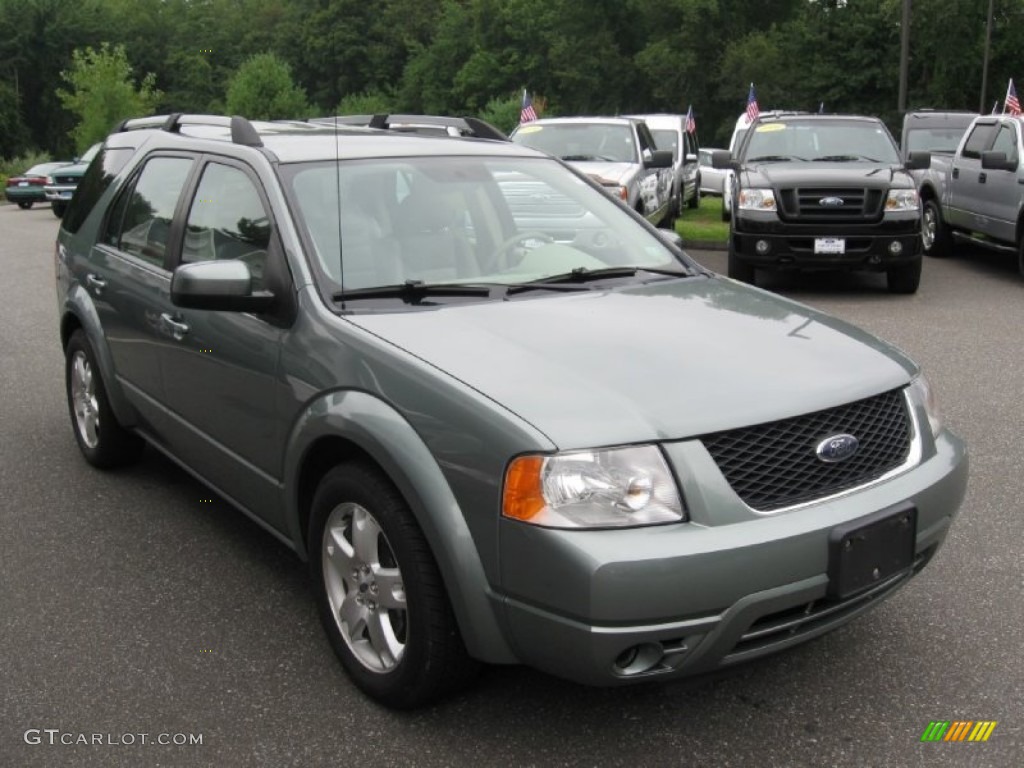 2006 Freestyle Limited AWD - Titanium Green Metallic / Pebble Beige photo #1