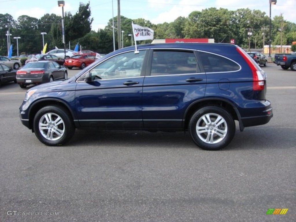 2011 CR-V EX 4WD - Royal Blue Pearl / Gray photo #3