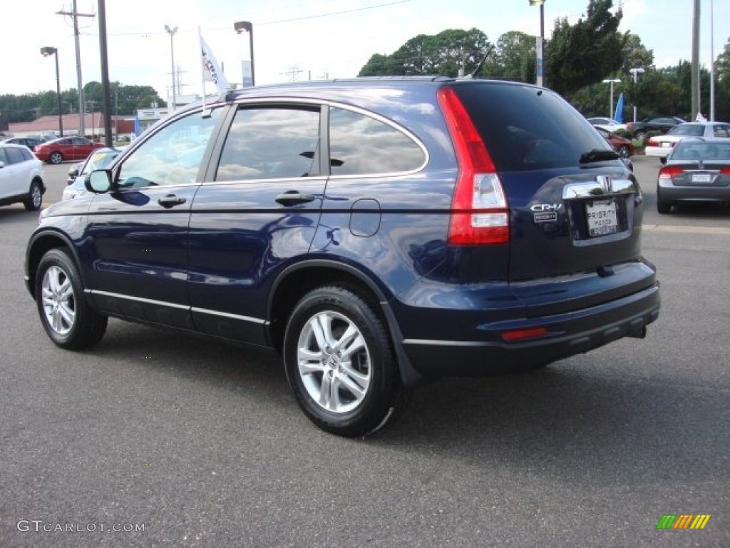 2011 CR-V EX 4WD - Royal Blue Pearl / Gray photo #4