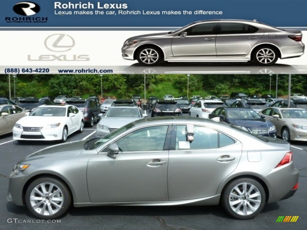2014 IS 250 AWD - Atomic Silver / Light Gray photo #1