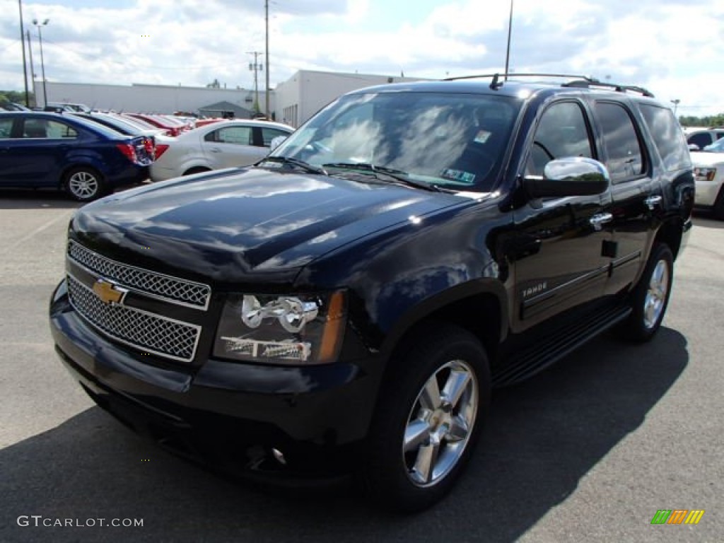 2014 Tahoe LS 4x4 - Black / Ebony photo #4