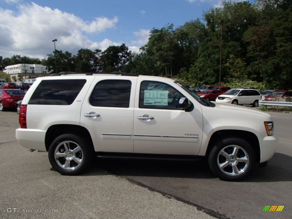 White Diamond Tricoat Chevrolet Tahoe