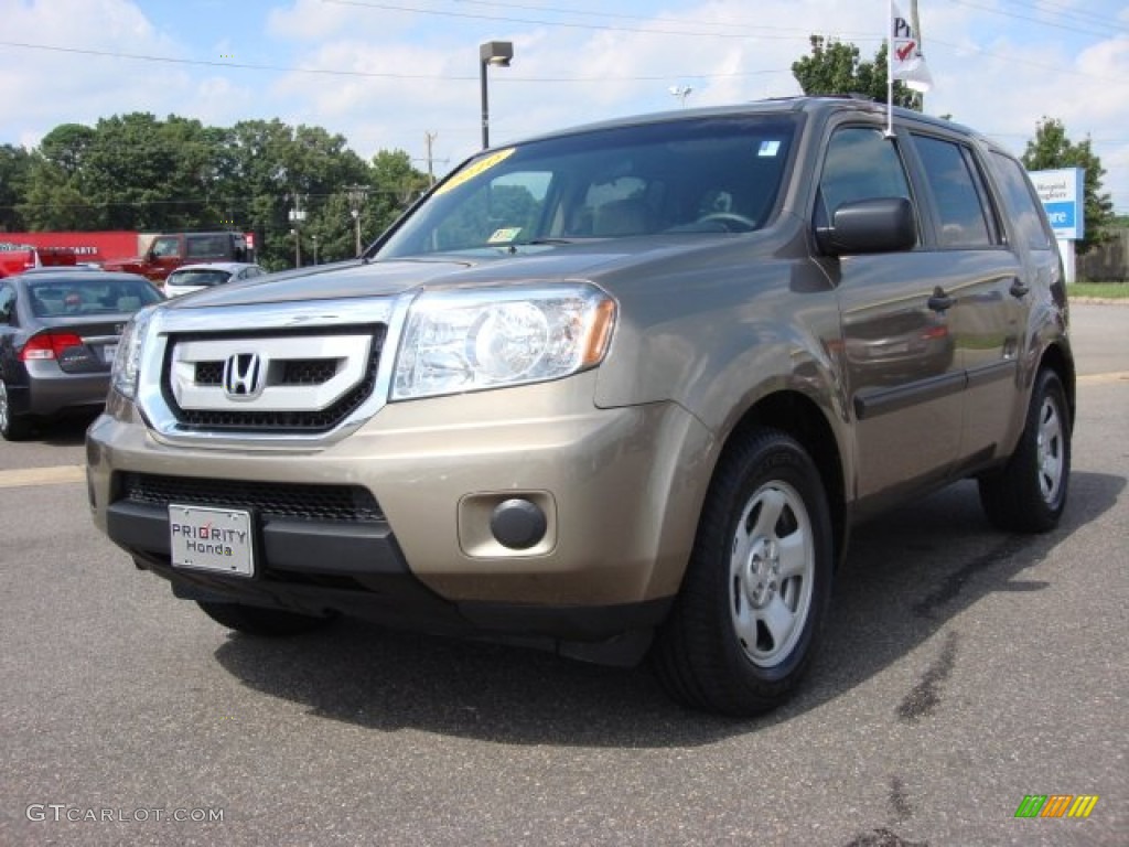 2010 Pilot LX - Mocha Metallic / Beige photo #1