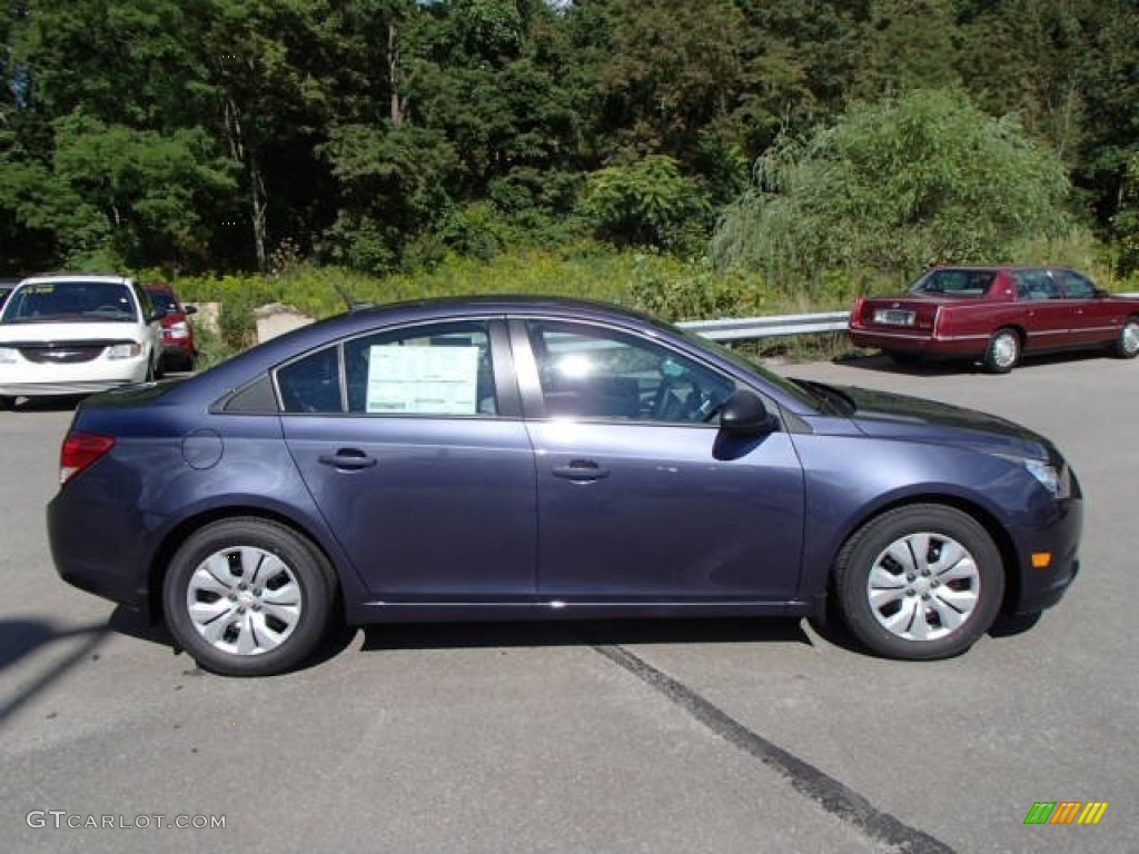 2014 Cruze LS - Atlantis Blue Metallic / Jet Black/Medium Titanium photo #1