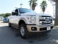 White Platinum Tri-Coat - F250 Super Duty King Ranch Crew Cab 4x4 Photo No. 7