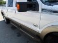 White Platinum Tri-Coat - F250 Super Duty King Ranch Crew Cab 4x4 Photo No. 9