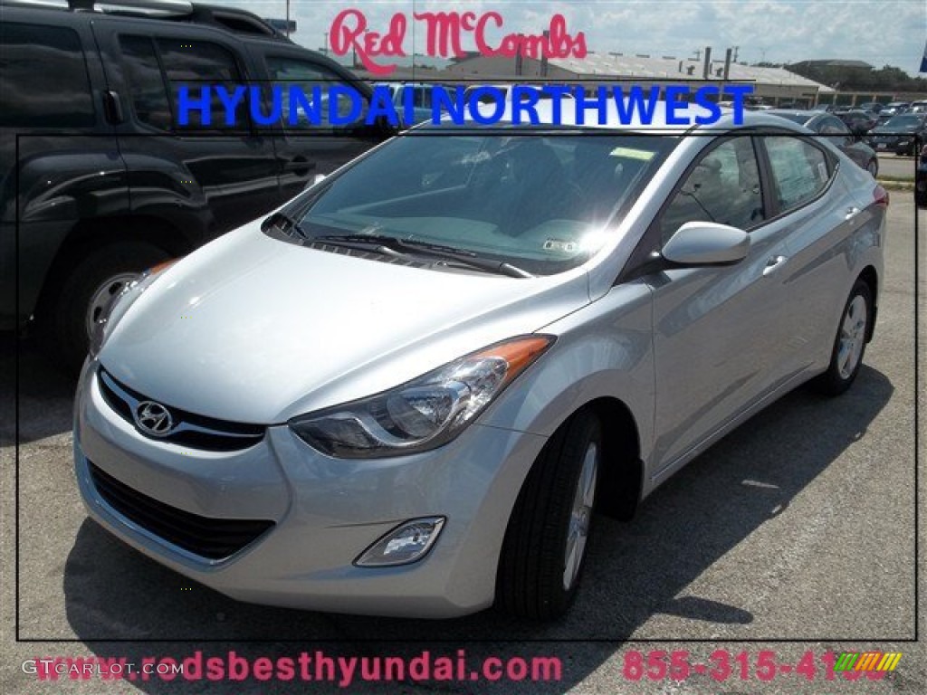 2013 Elantra GLS - Silver / Gray photo #1