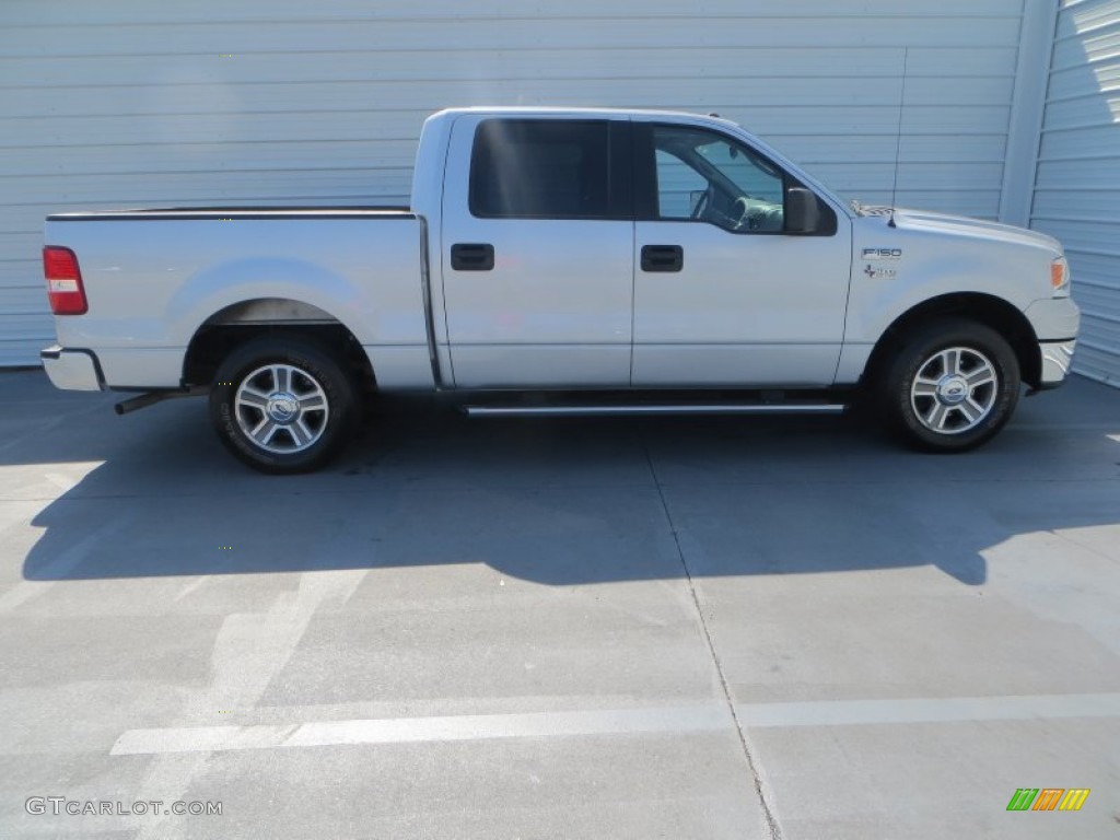 2006 F150 XLT SuperCrew - Silver Metallic / Medium/Dark Flint photo #3