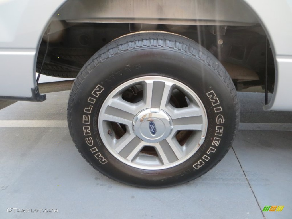 2006 F150 XLT SuperCrew - Silver Metallic / Medium/Dark Flint photo #14