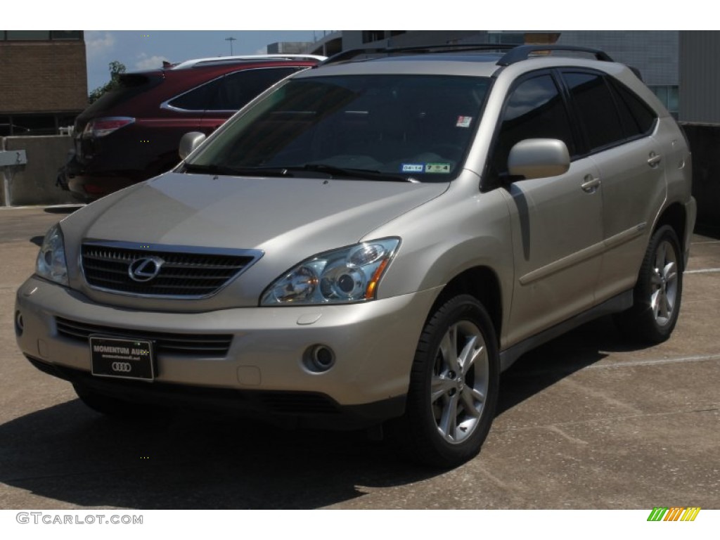 2006 RX 400h AWD Hybrid - Savannah Metallic / Light Gray photo #3