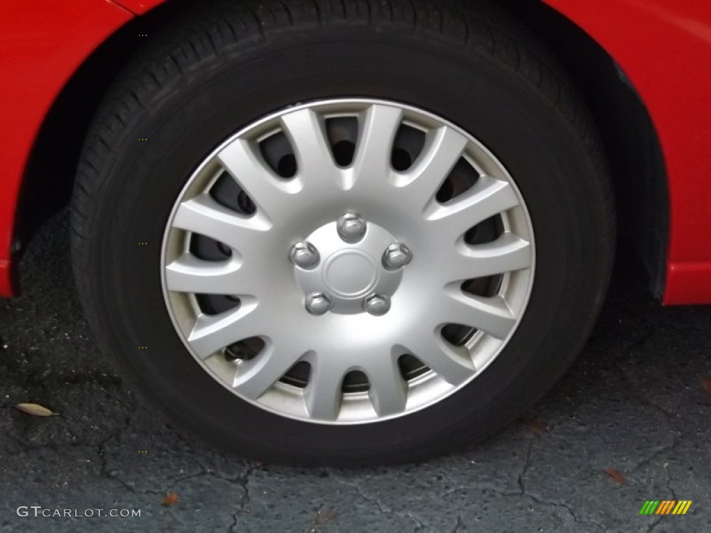 2007 Focus ZX4 SE Sedan - Infra-Red / Charcoal/Light Flint photo #9