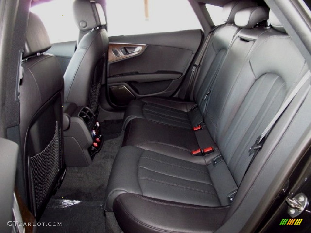 2014 Audi A7 3.0T quattro Prestige Rear Seat Photo #85289240