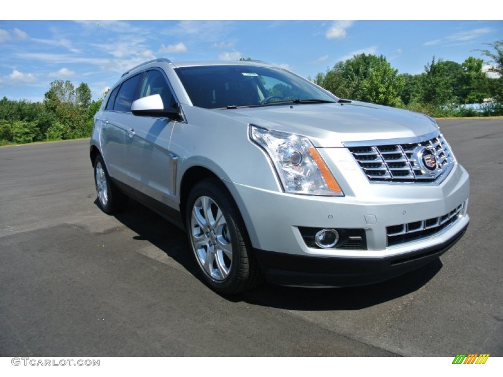 Radiant Silver Metallic Cadillac SRX