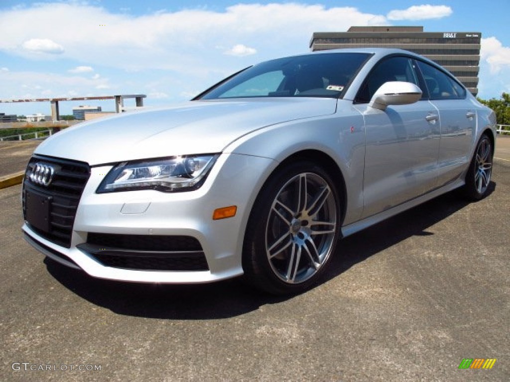 Ice Silver Metallic 2014 Audi A7 3.0T quattro Prestige Exterior Photo #85289672