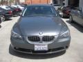 2007 Titanium Grey Metallic BMW 5 Series 550i Sedan  photo #6