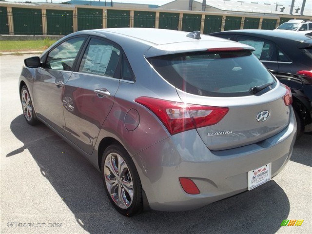 2013 Elantra GT - Titanium Gray Metallic / Black photo #4