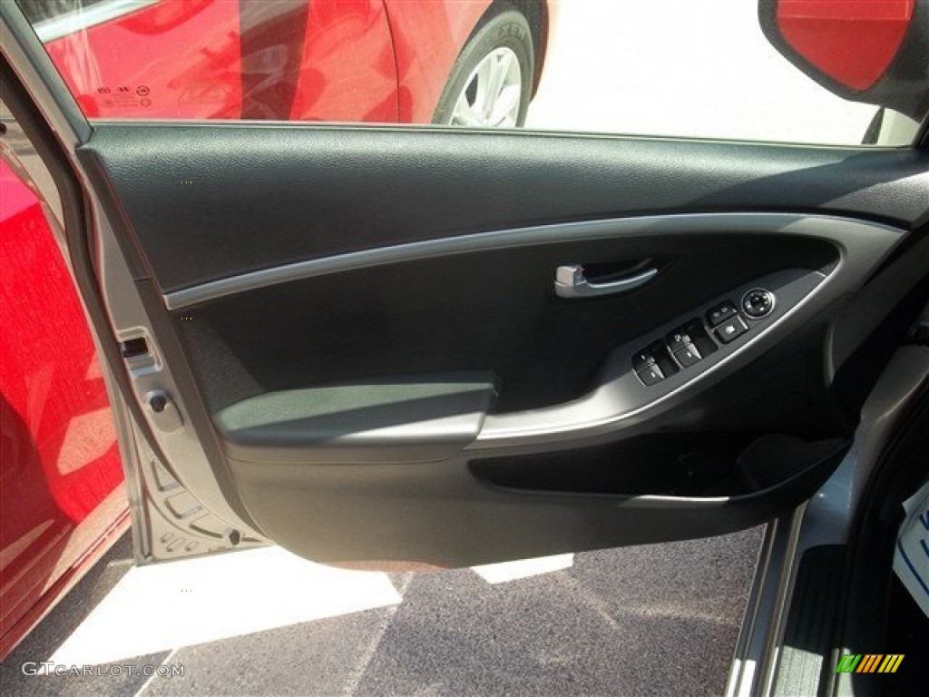 2013 Elantra GT - Titanium Gray Metallic / Black photo #8