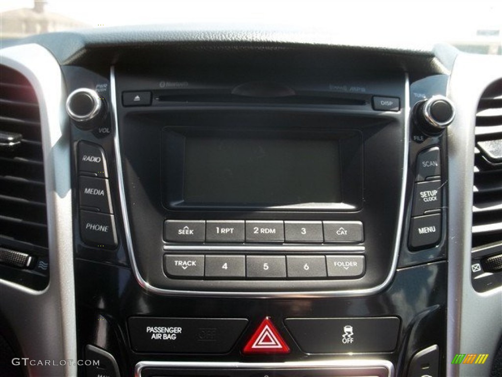 2013 Elantra GT - Titanium Gray Metallic / Black photo #16