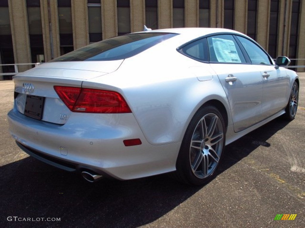 Ice Silver Metallic 2014 Audi A7 3.0 TDI quattro Prestige Exterior Photo #85291631