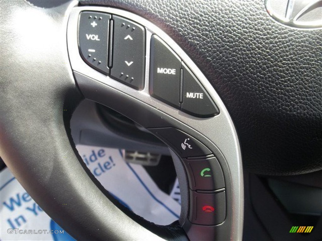 2013 Elantra GT - Titanium Gray Metallic / Black photo #19