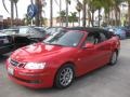 2004 Laser Red Saab 9-3 Arc Convertible  photo #5