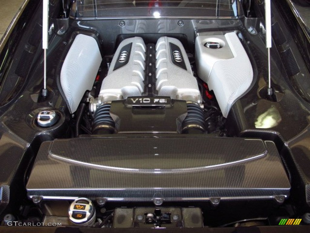 2014 Audi R8 Coupe V10 Plus 5.2 Liter FSI DOHC 40-Valve VVT V10 Engine Photo #85293834