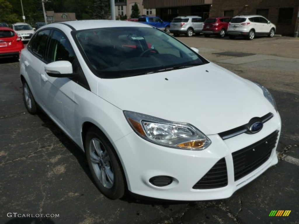 Oxford White Ford Focus