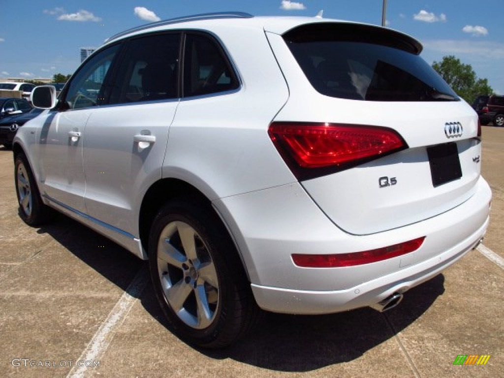 Glacier White Metallic 2014 Audi Q5 2.0 TFSI quattro Hybrid Exterior Photo #85294526