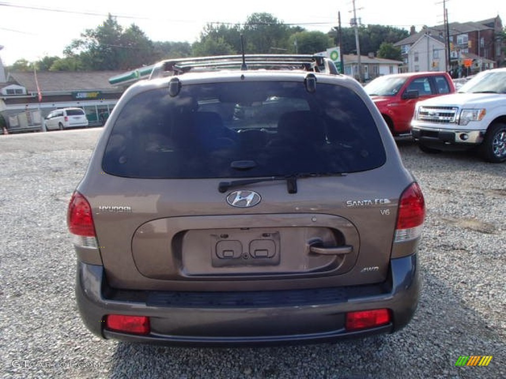 2005 Santa Fe GLS 4WD - Mocha Frost Beige / Beige photo #5