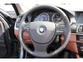 Cinnamon Brown Steering Wheel Photo for 2011 BMW 5 Series #85295465