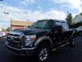 2011 Forest Green Metallic Ford F350 Super Duty Lariat Crew Cab 4x4  photo #1