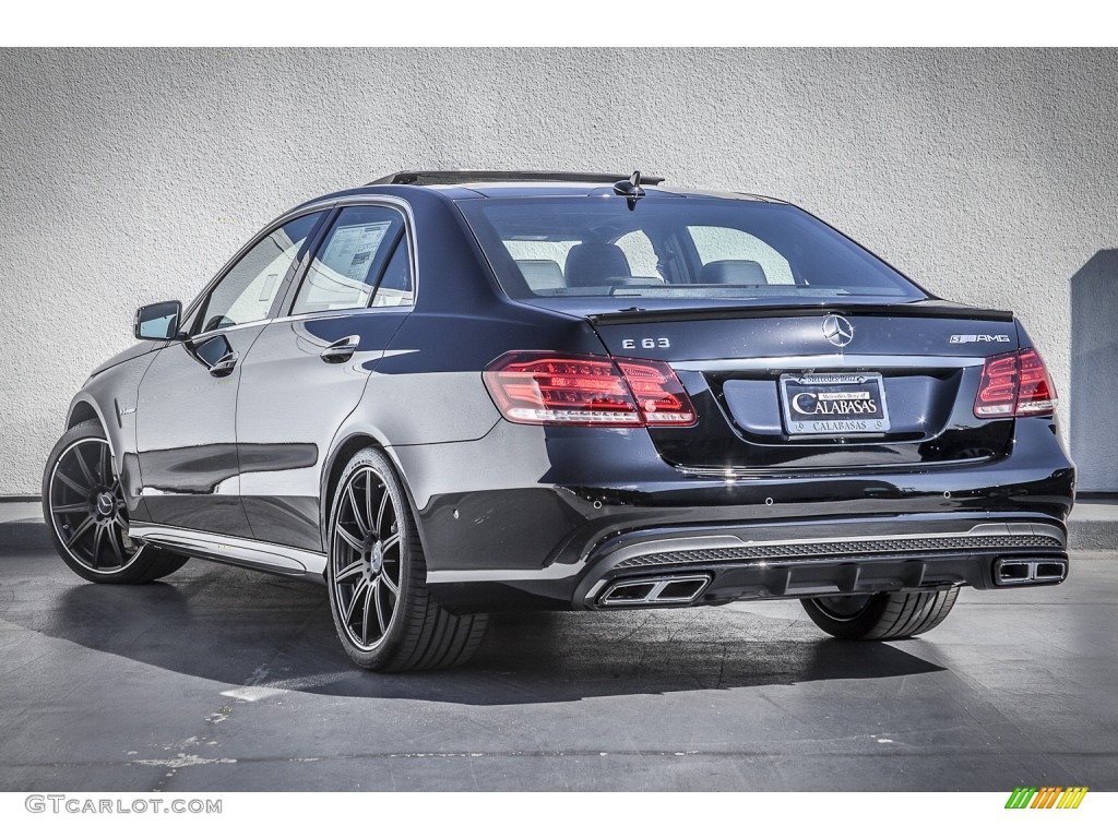 2014 E 63 AMG - Black / Black photo #2