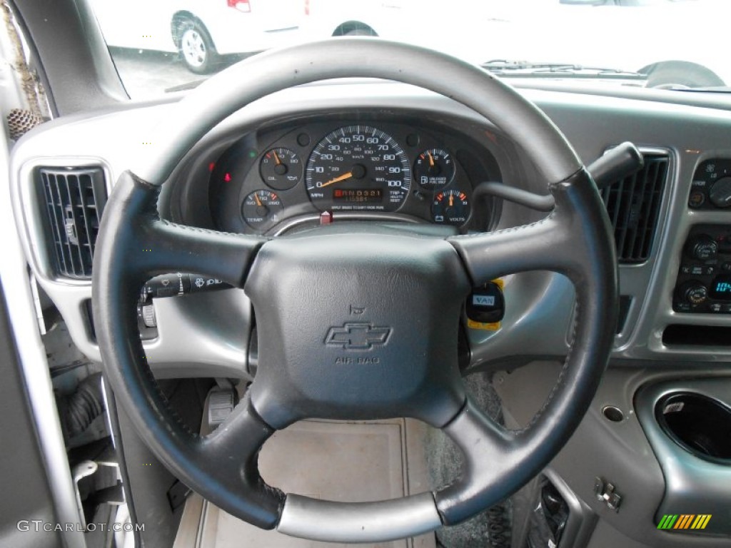 2002 Chevrolet Express 1500 Passenger Conversion Van Steering Wheel Photos