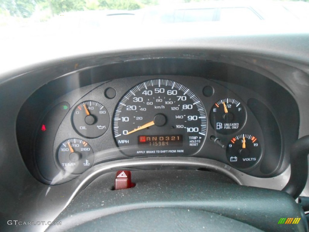 2002 Chevrolet Express 1500 Passenger Conversion Van Gauges Photos