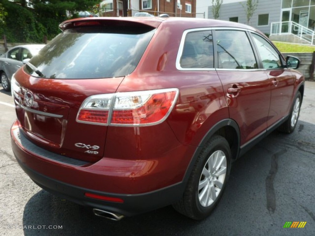 2010 CX-9 Touring AWD - Copper Red Mica / Sand photo #12