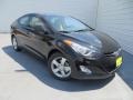 2013 Midnight Black Hyundai Elantra GLS  photo #1