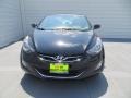 2013 Midnight Black Hyundai Elantra GLS  photo #9