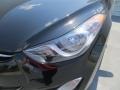 2013 Midnight Black Hyundai Elantra GLS  photo #10