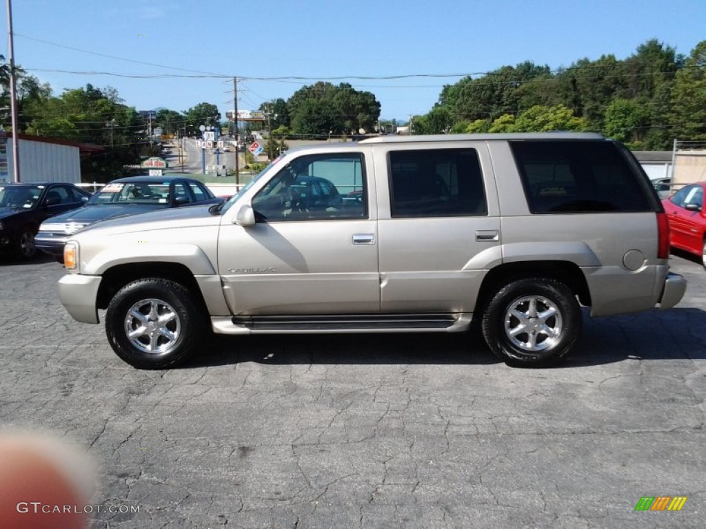 Silver Sand 1999 Cadillac Escalade 4WD Exterior Photo #85301126